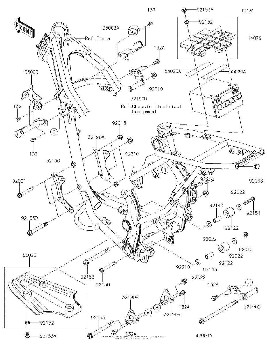 Diagrama de FRAME FITTINGS
