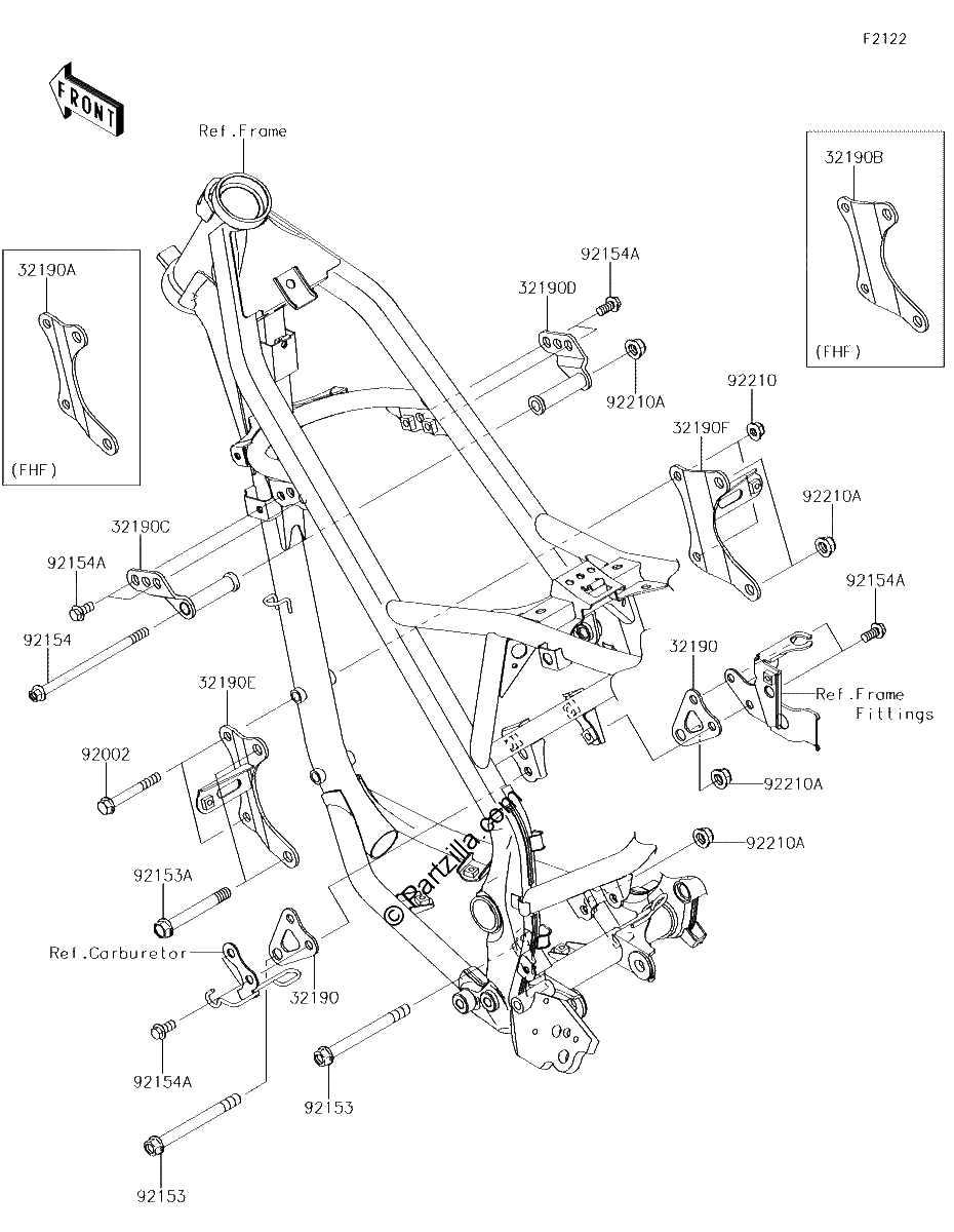 Diagrama de ENGINE MOUNT