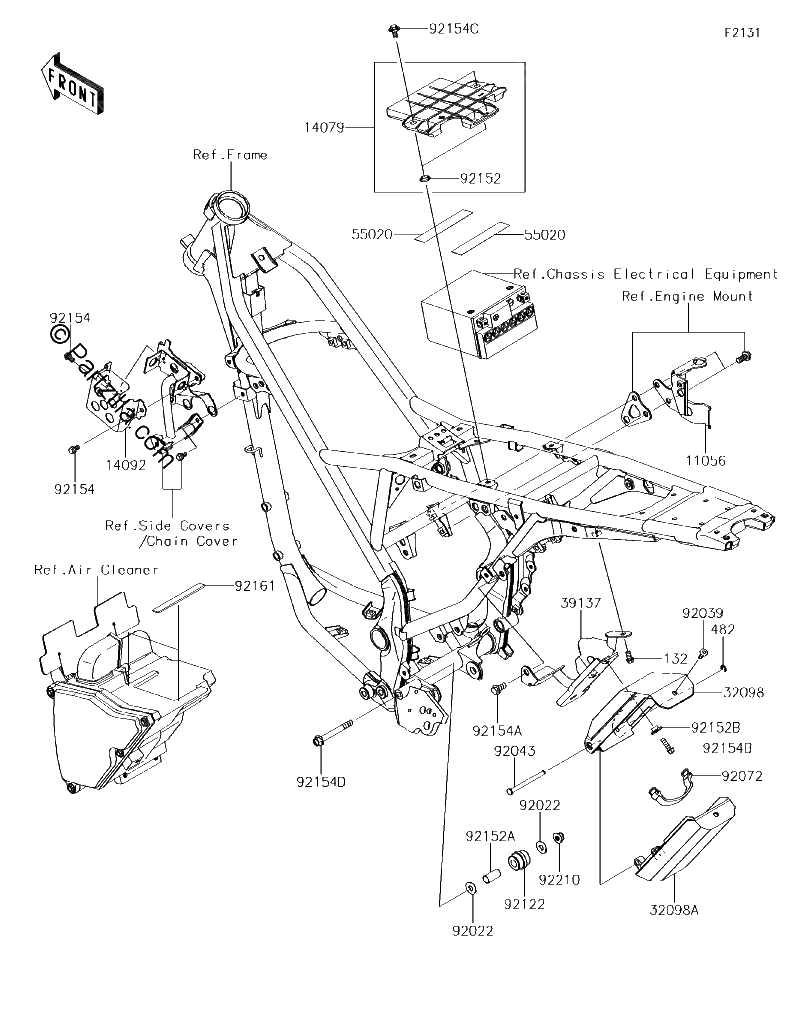 Diagrama de FRAME FITTINGS FHF