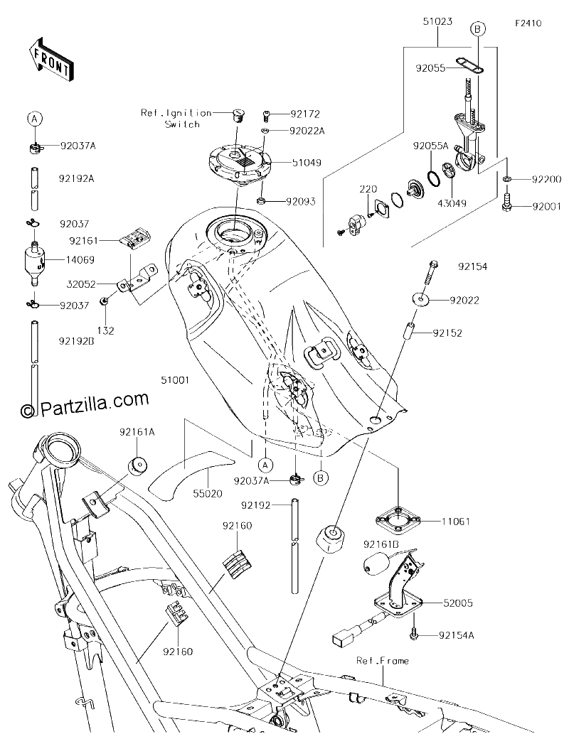 Diagrama de FUEL TANK