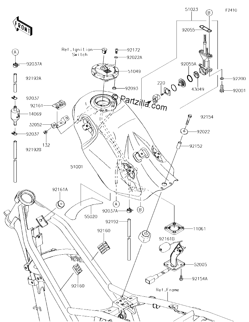 Diagrama de FUEL TANK