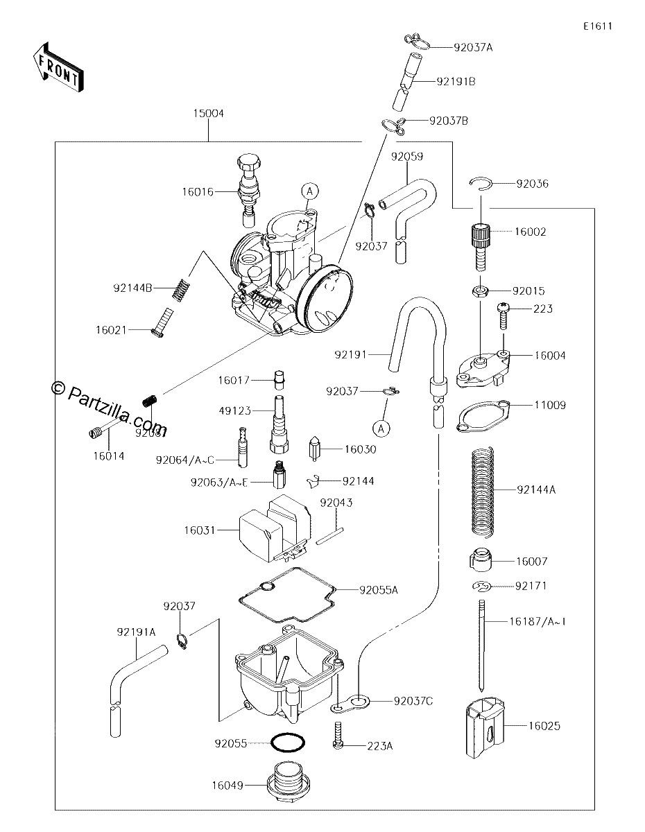 Diagrama de CARBURETOR