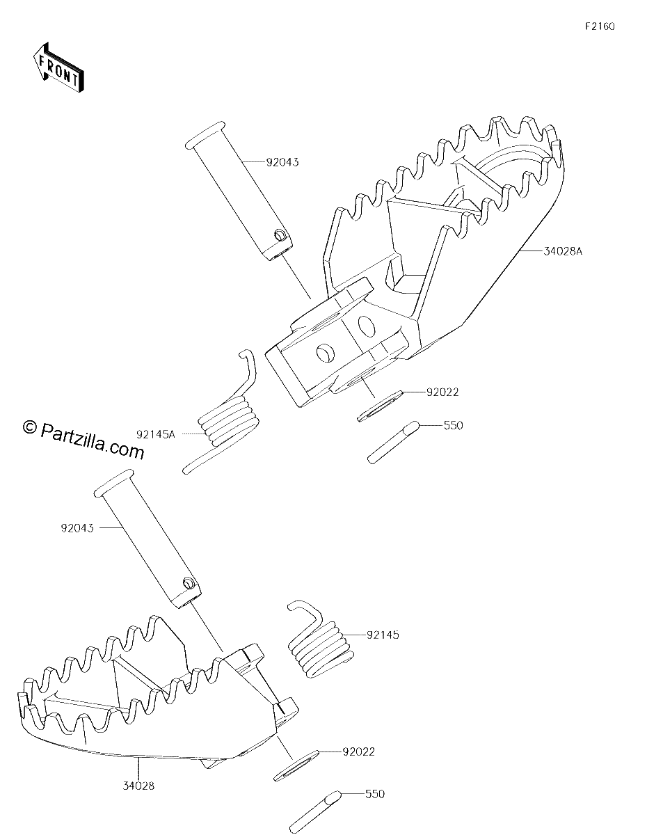 Diagrama de FOOTRESTS