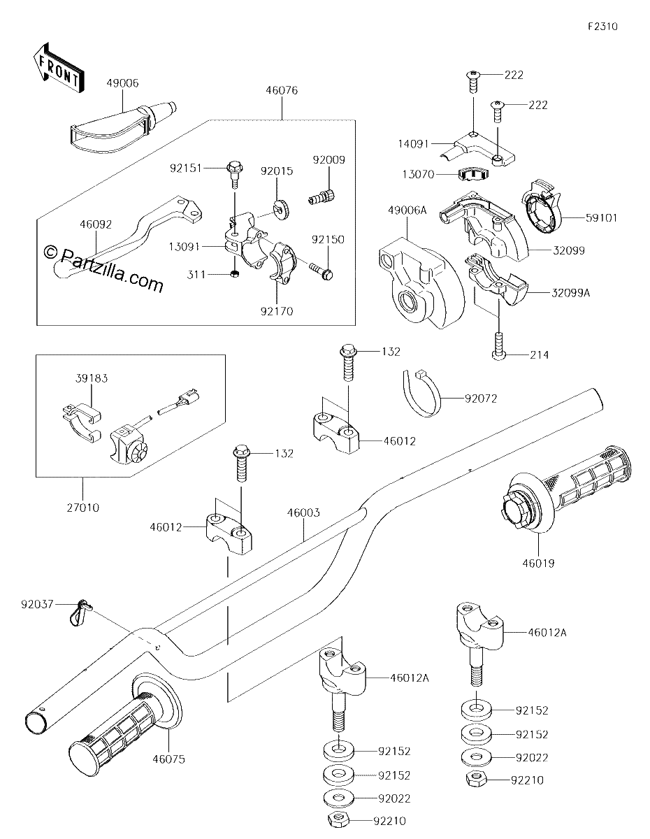 Diagrama de HANDLEBAR