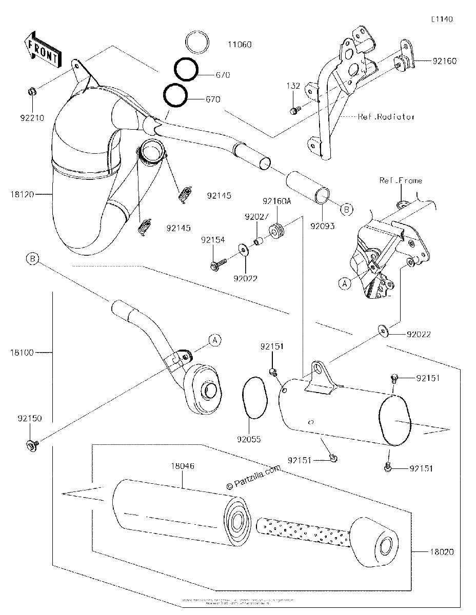 Diagrama de MUFFLER S