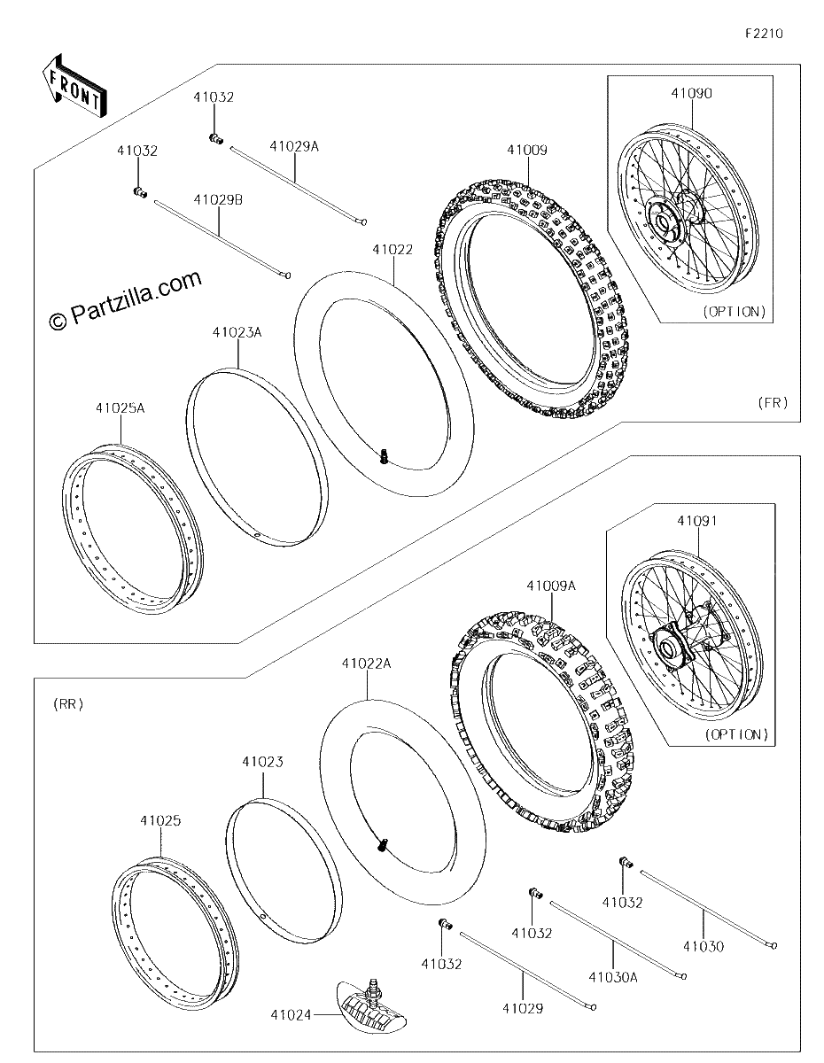 Diagrama de WHEELS TIRES