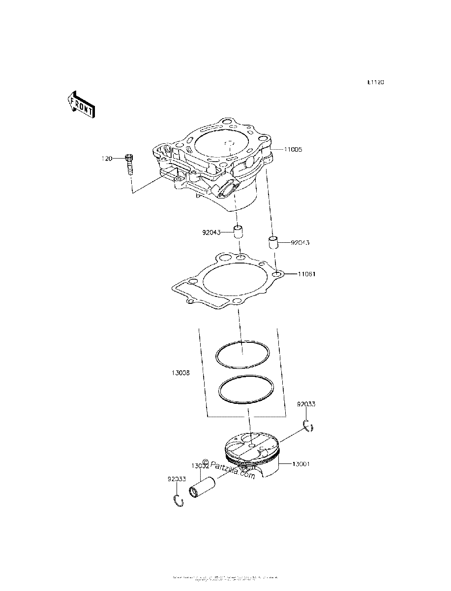 Diagrama de CYLINDER PISTON S