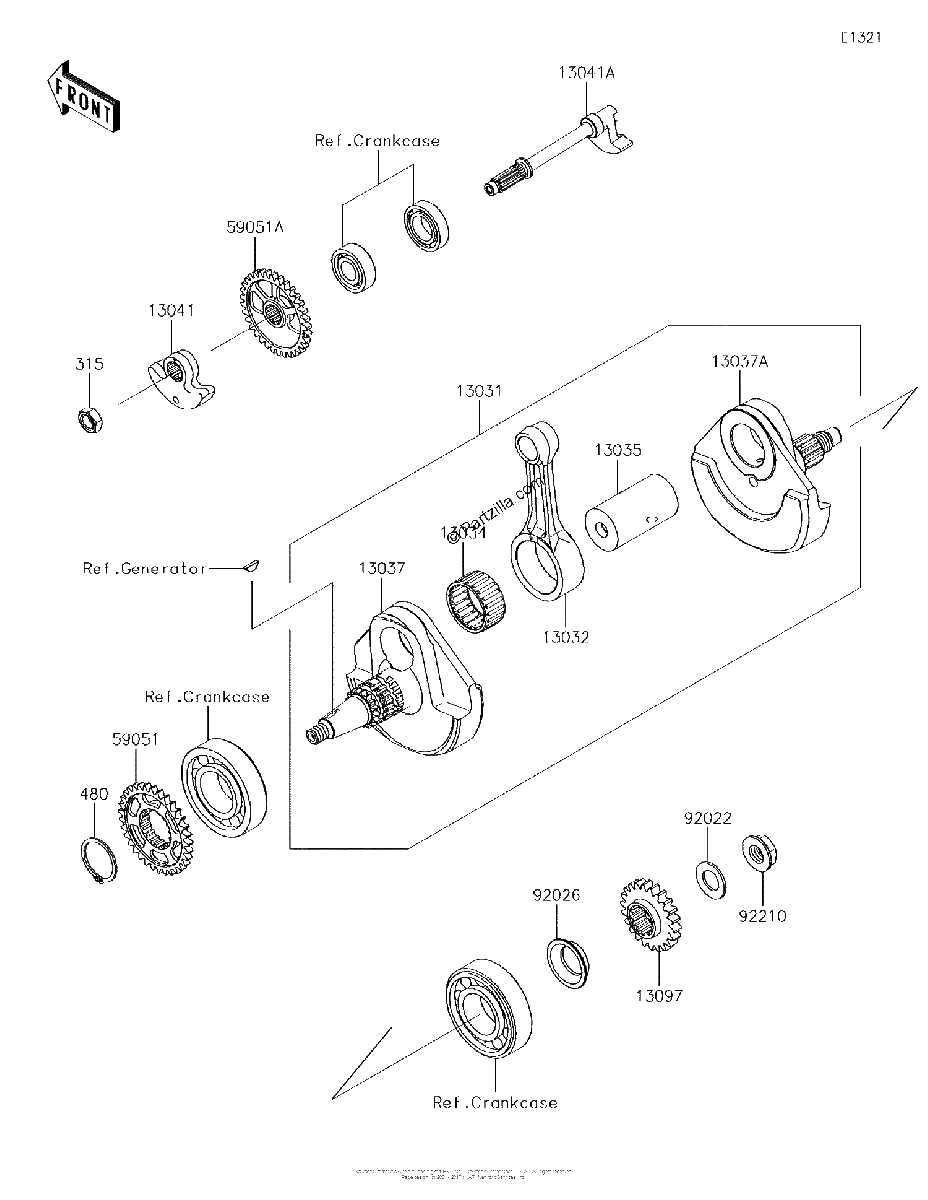 Diagrama de CRANKSHAFT