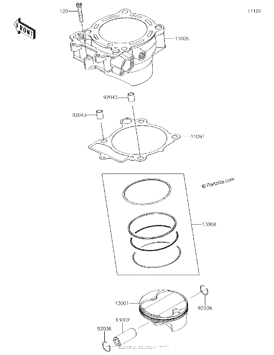 Diagrama de CYLINDER PISTON S