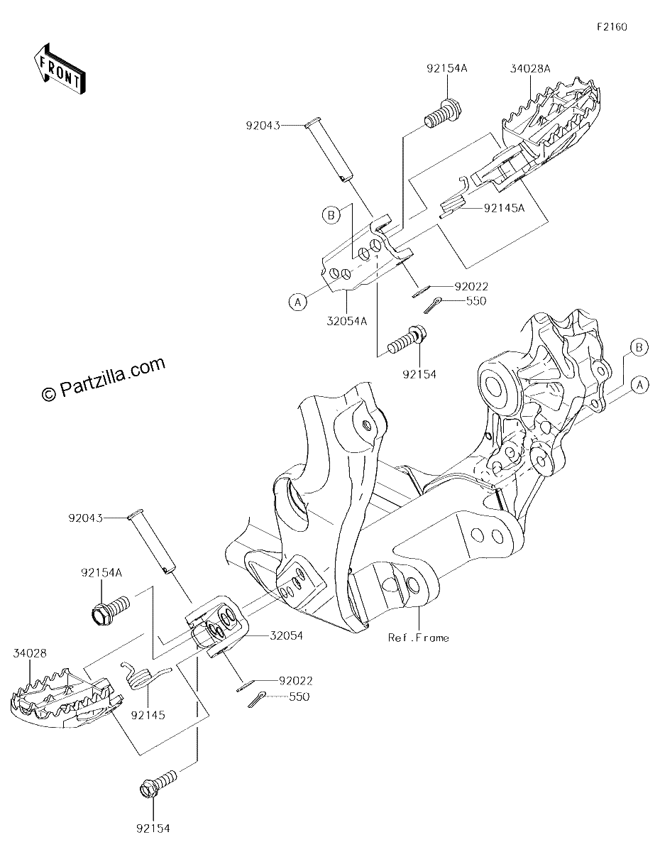 Diagrama de FOOTRESTS