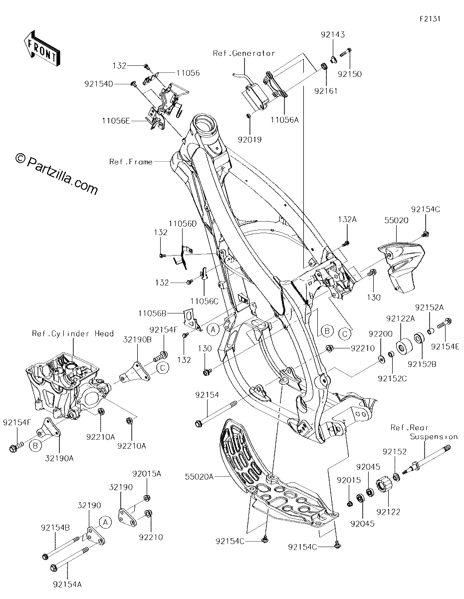 Diagrama de FRAME FITTINGS
