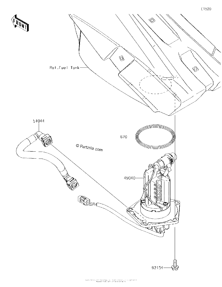 Diagrama de FUEL PUMP