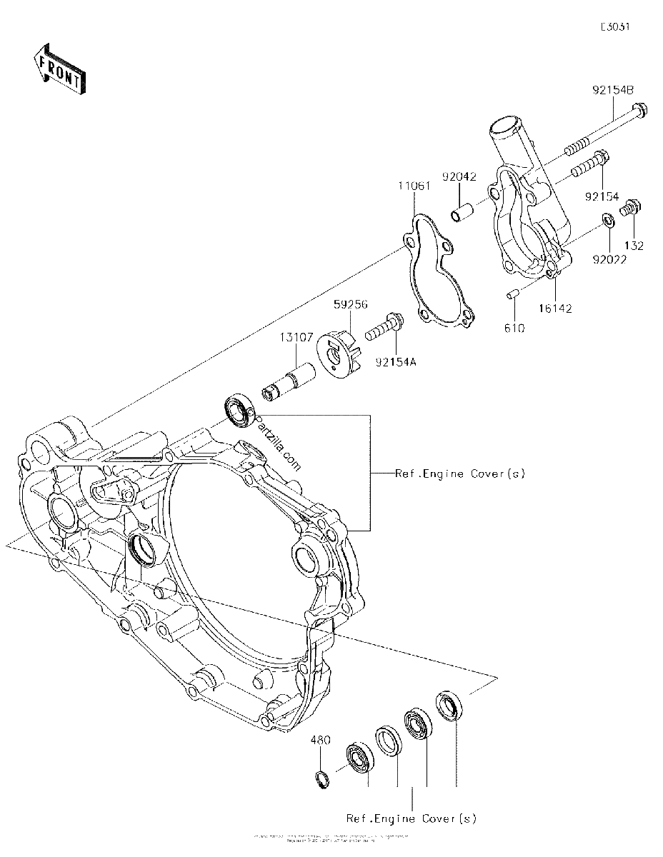 Diagrama de WATER PUMP