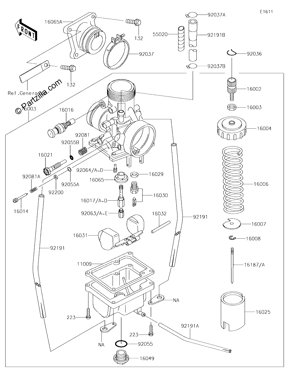 Diagrama de CARBURETOR
