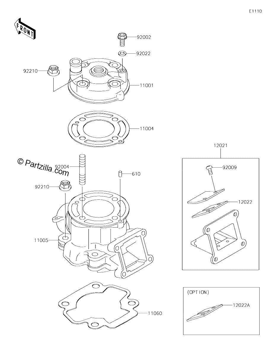 Diagrama de CYLINDER HEAD CYLINDER