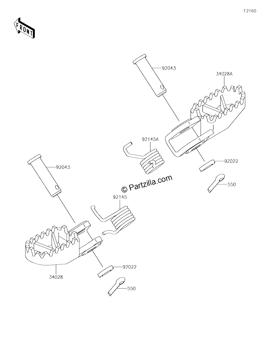 Diagrama de FOOTRESTS