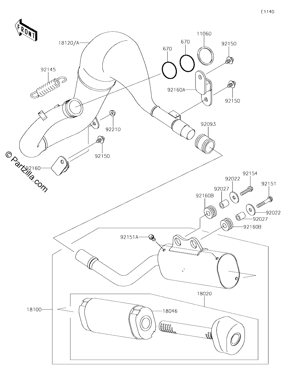 Diagrama de MUFFLER S