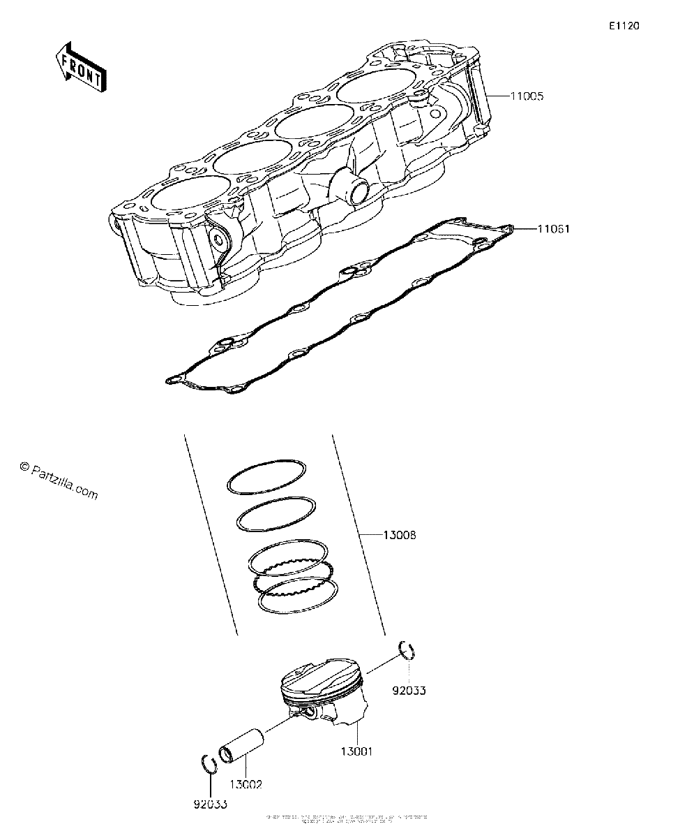 Diagrama de CYLINDER PISTON S