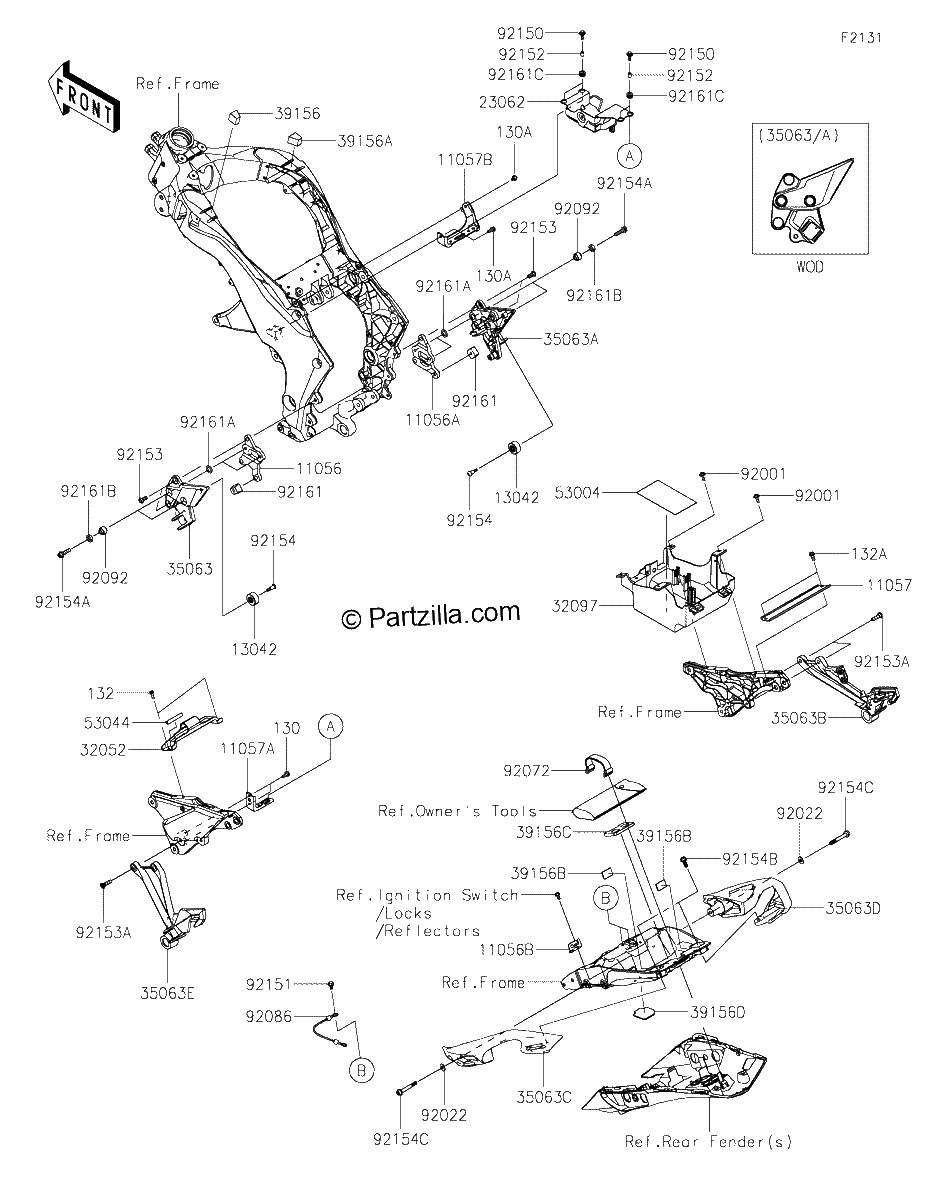 Diagrama de FRAME FITTINGS
