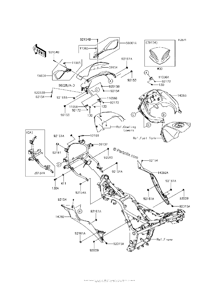 Diagrama de COWLING BGF BHFA