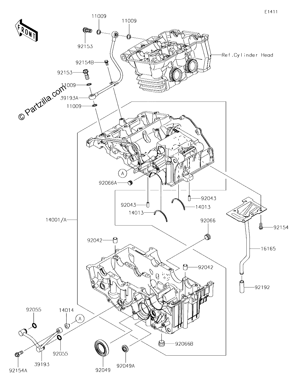 Diagrama de CRANKCASE