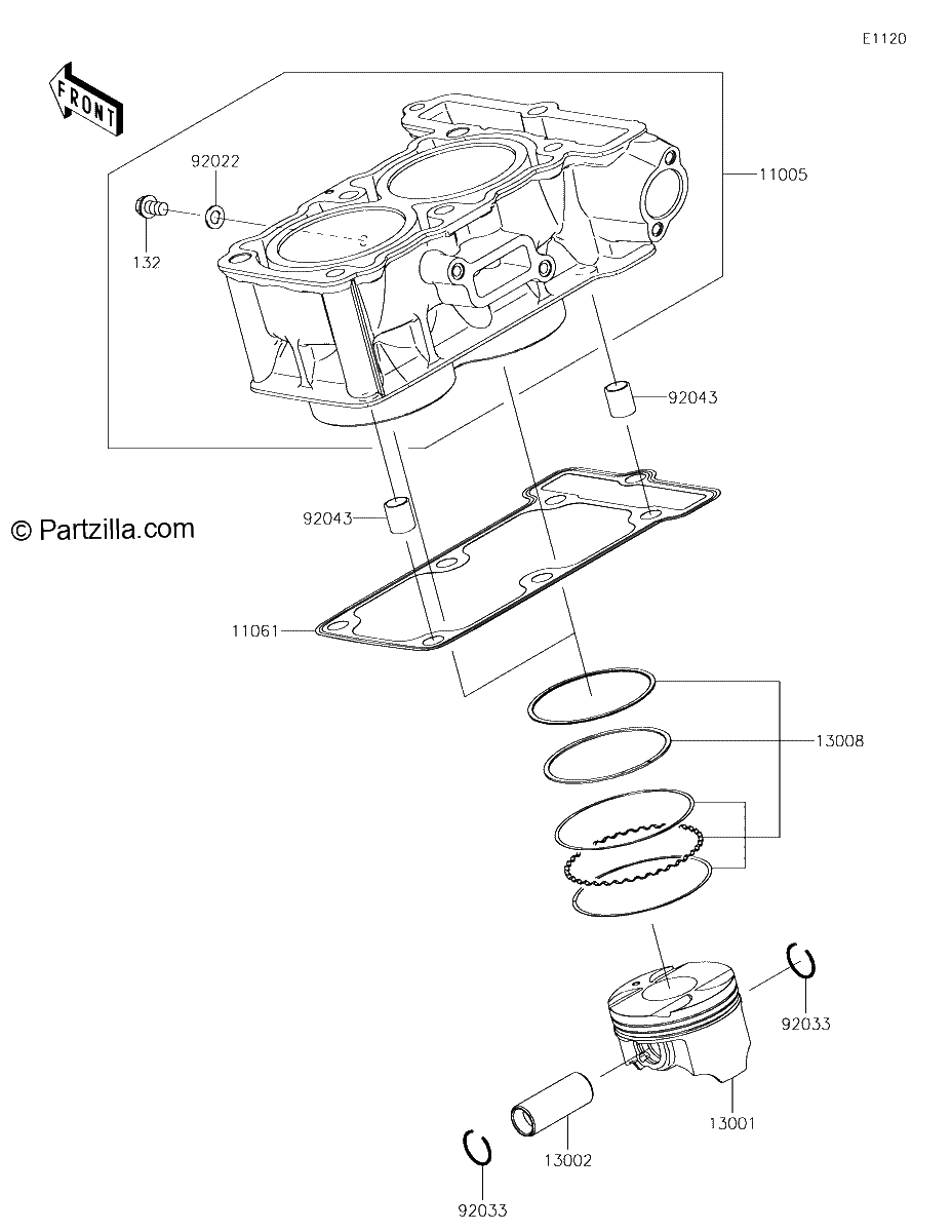 Diagrama de CYLINDER PISTON S