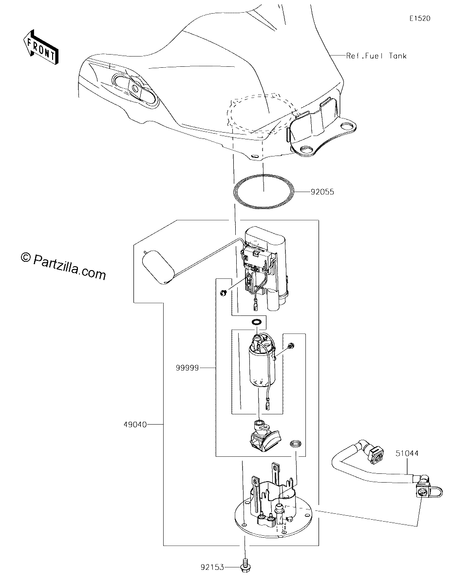 Diagrama de FUEL PUMP