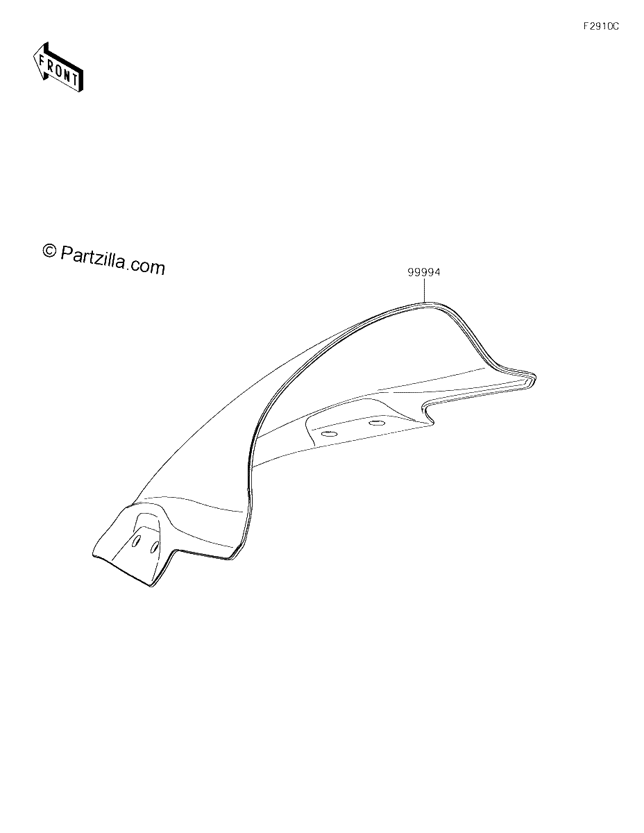 Diagrama de ACCESSORY WINDSHIELD
