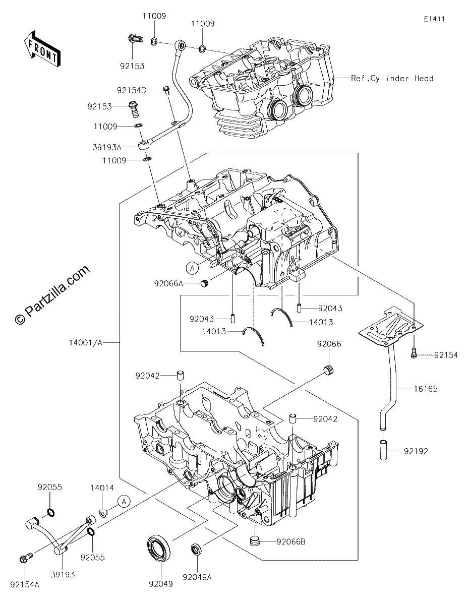Diagrama de CRANKCASE