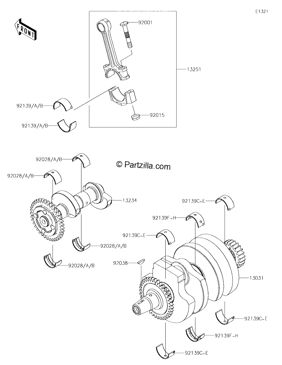 Diagrama de CRANKSHAFT