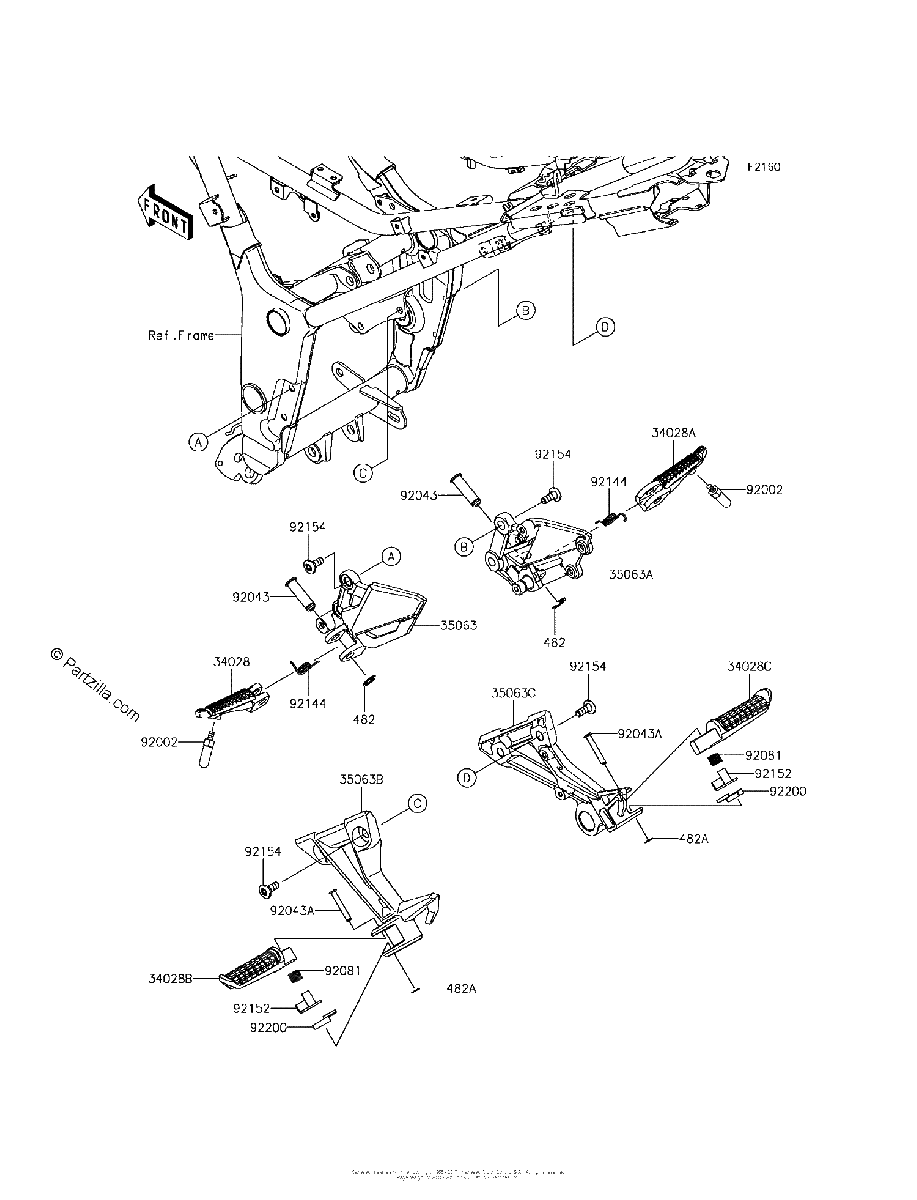 Diagrama de FOOTRESTS