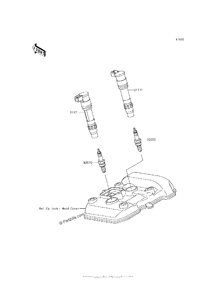 Diagrama de IGNITION SYSTEM