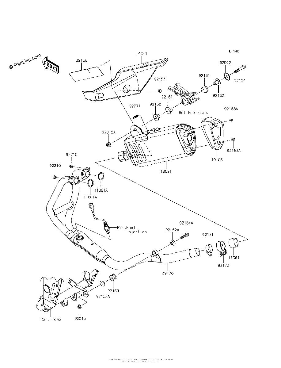 Diagrama de MUFFLER S