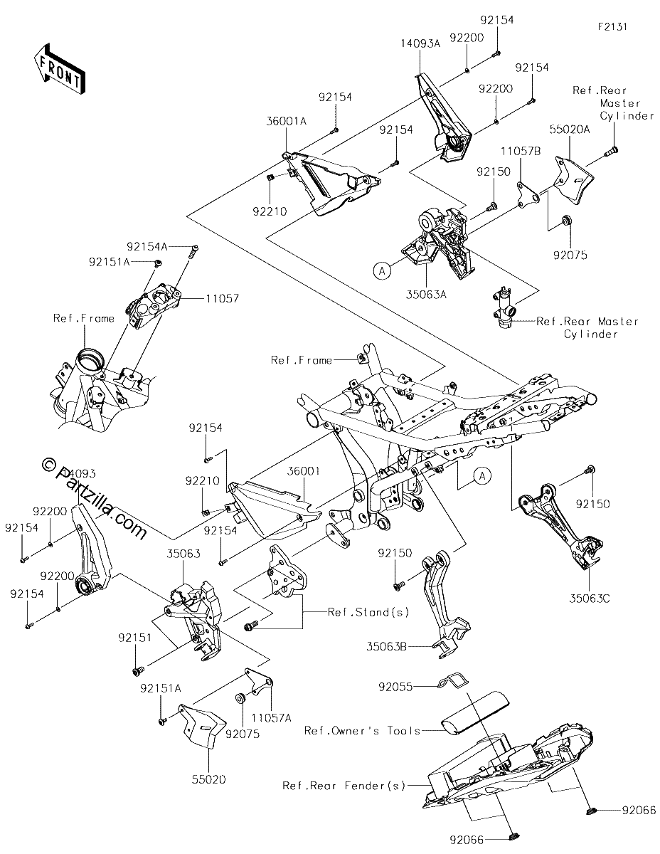 Diagrama de FRAME FITTINGS