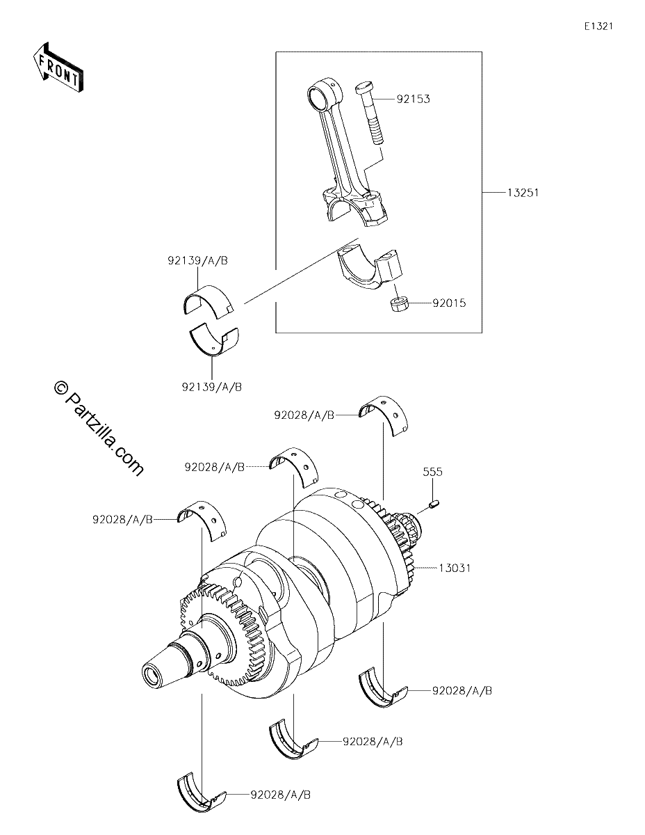 Diagrama de CRANKSHAFT
