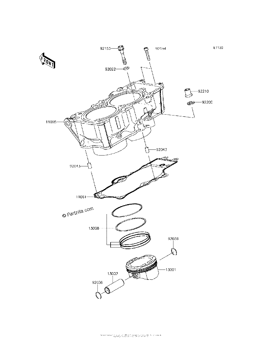 Diagrama de CYLINDER PISTON S