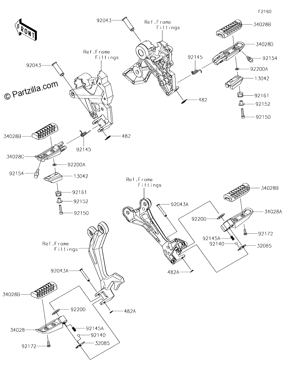 Diagrama de FOOTRESTS