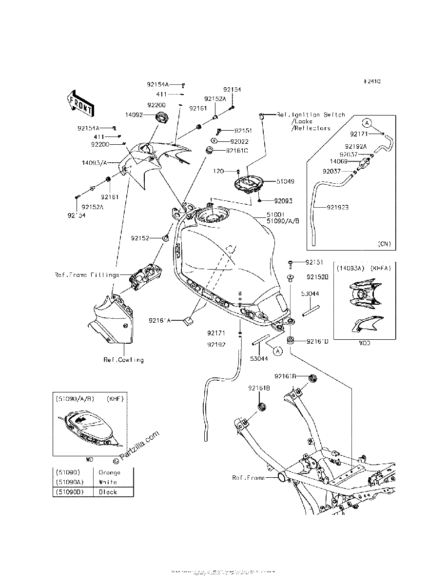 Diagrama de FUEL TANK