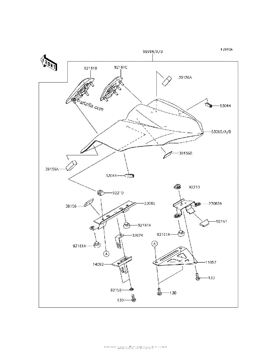 Diagrama de ACCESSORY SINGLE SEAT COVER