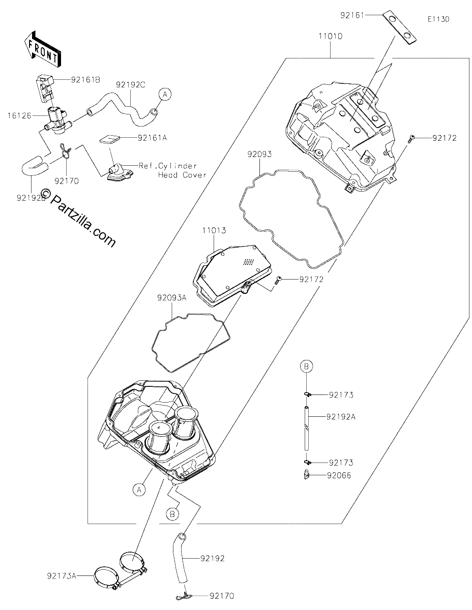 Diagrama de AIR CLEANER