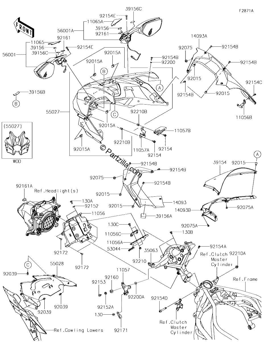 Diagrama de COWLING XHFA
