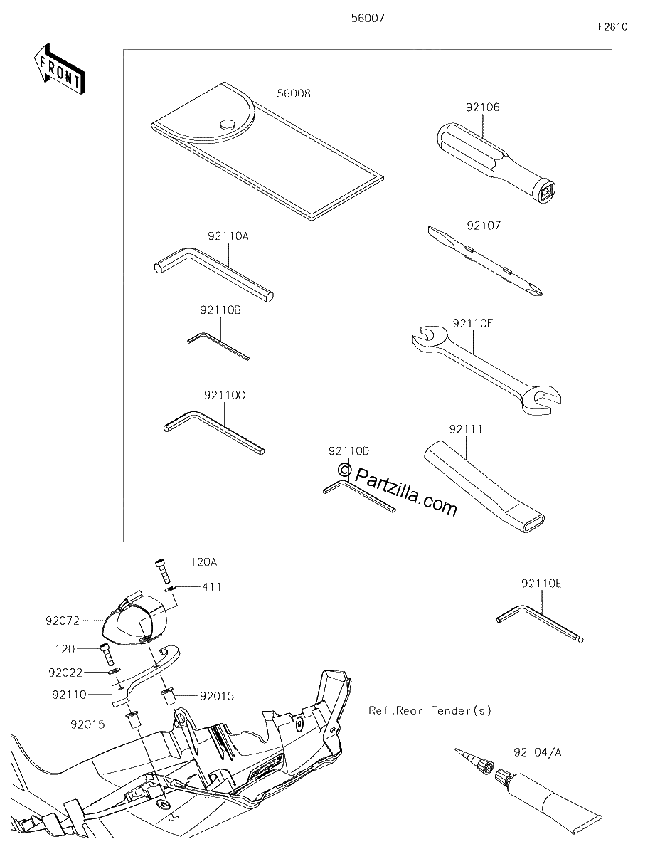 Diagrama de OWNER S TOOLS