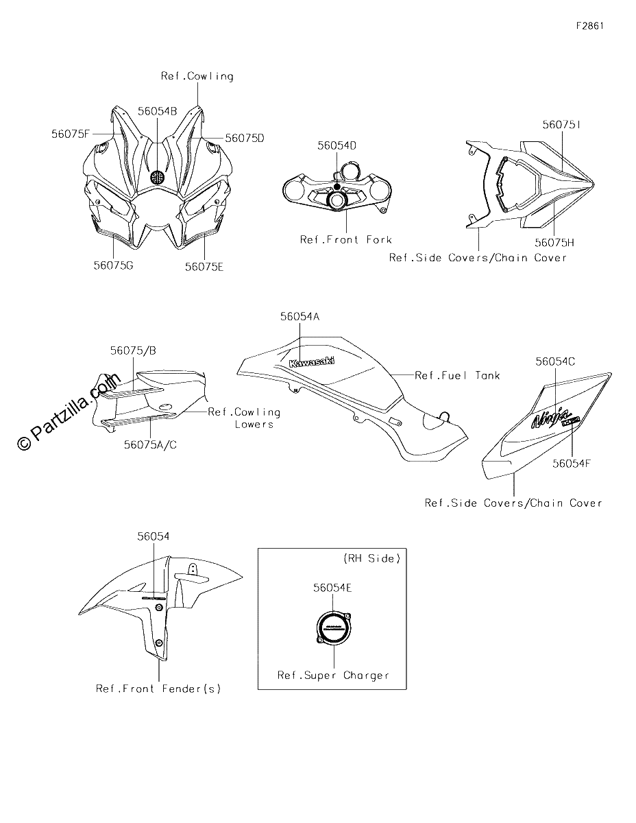 Diagrama de DECALS XHF