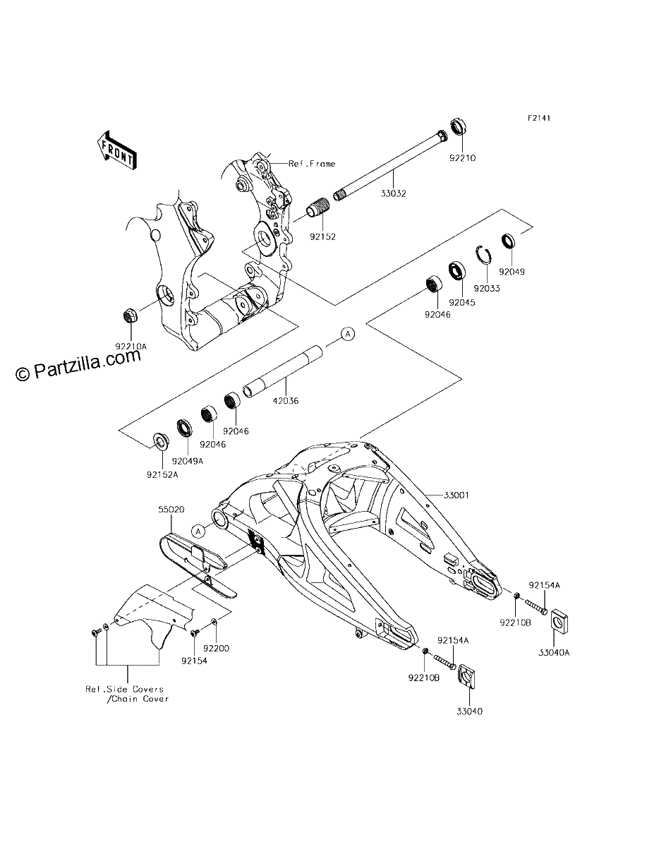 Diagrama de SWINGARM