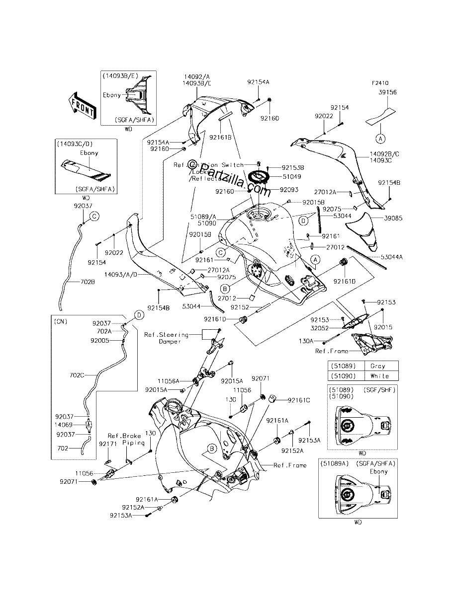 Diagrama de FUEL TANK