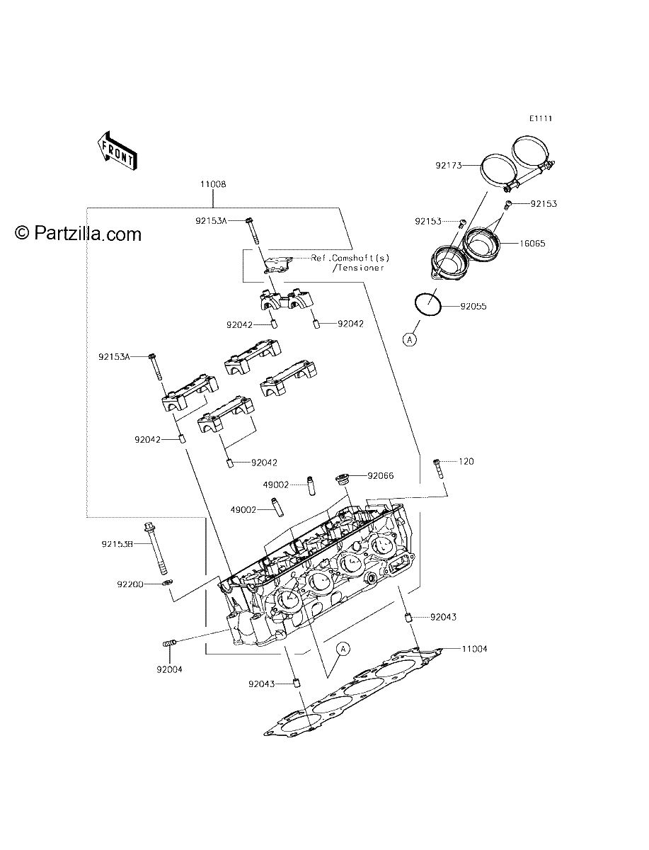 Diagrama de CYLINDER HEAD