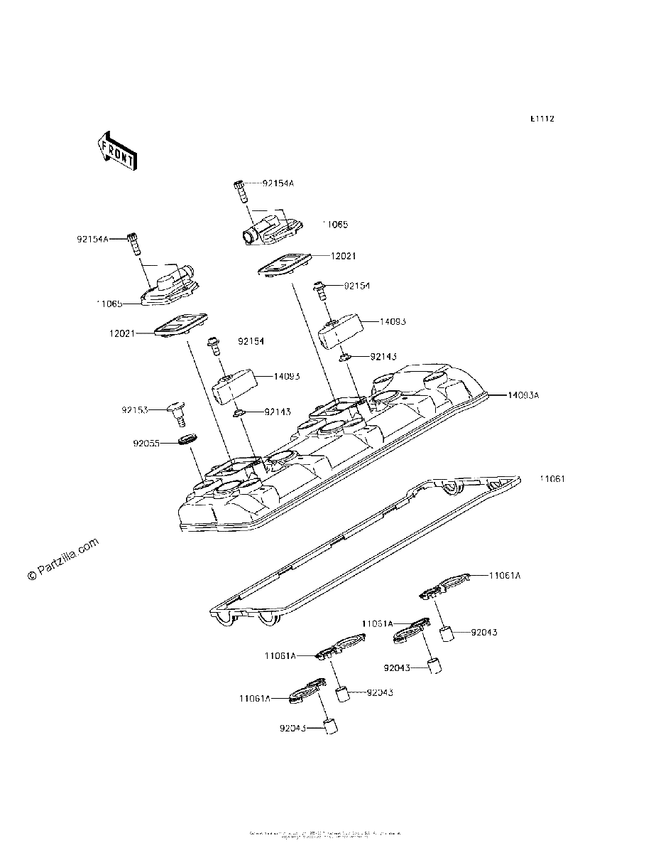 Diagrama de CYLINDER HEAD COVER
