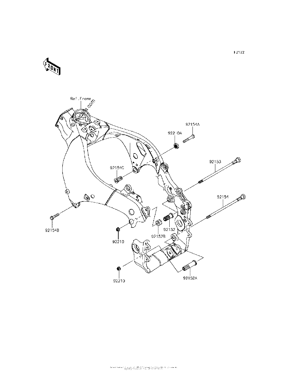 Diagrama de ENGINE MOUNT
