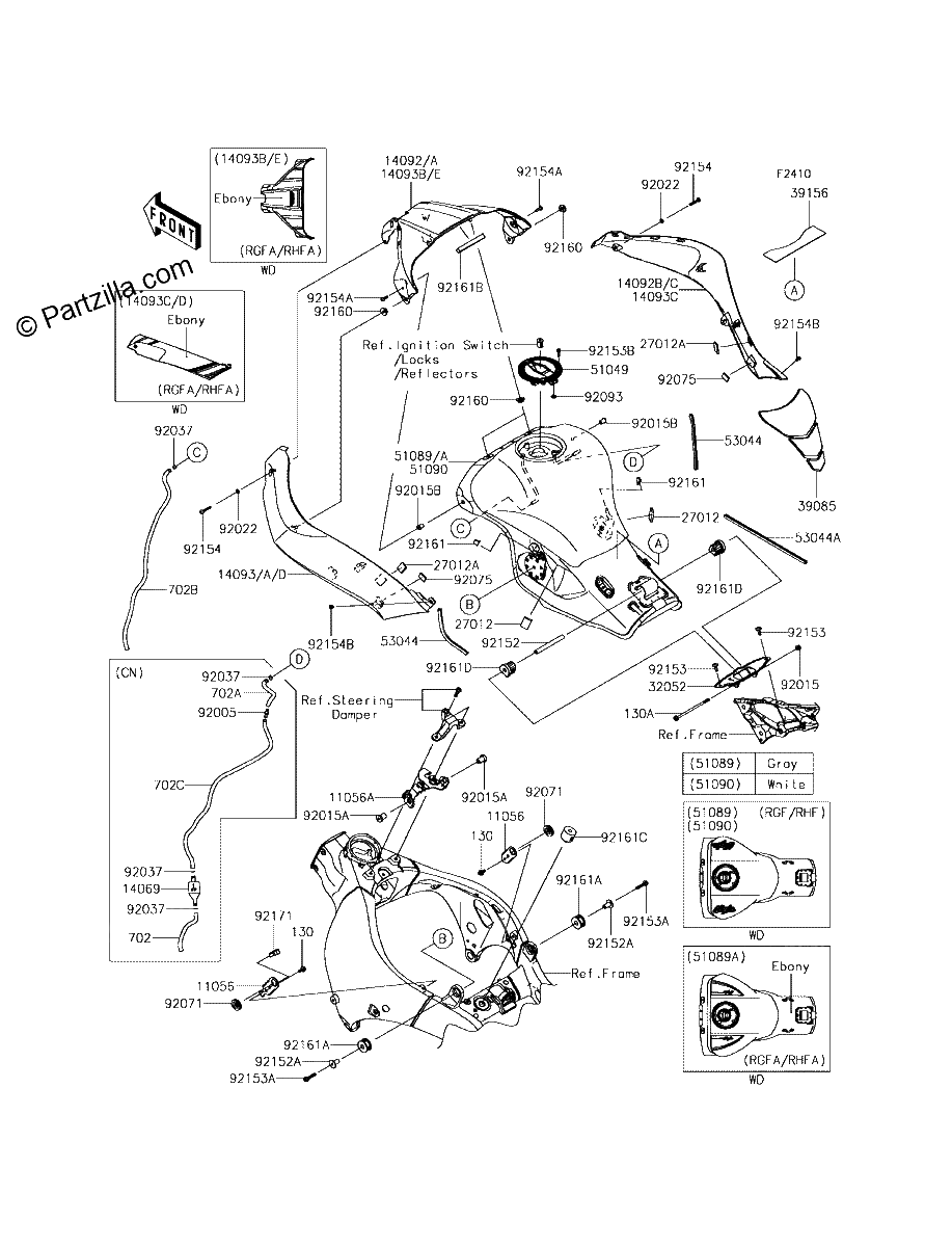 Diagrama de FUEL TANK