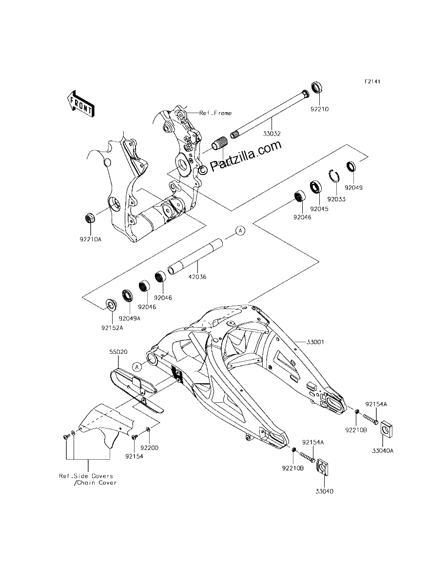 Diagrama de SWINGARM